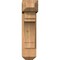 Ekena Millwork Merced Craftsman Smooth Bracket w/ Offset Brace, Western Red Cedar, 7 1/2"W x 22"D x 30"H BKT0806X22X30MRC04SWR - alternate 3